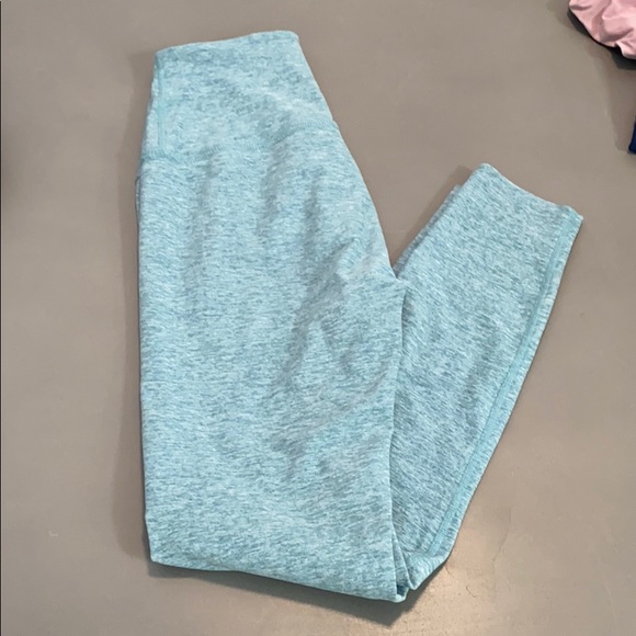 Beyond Yoga Pants - Beyond yoga teal space dye legging